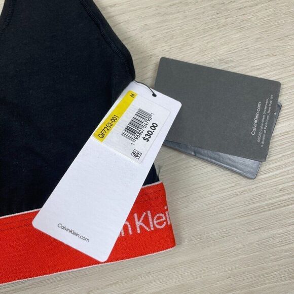 Calvin Klein This is Love Bralette Womens Medium Black Pride Rainbow QF7253 001 - Picture 5 of 5